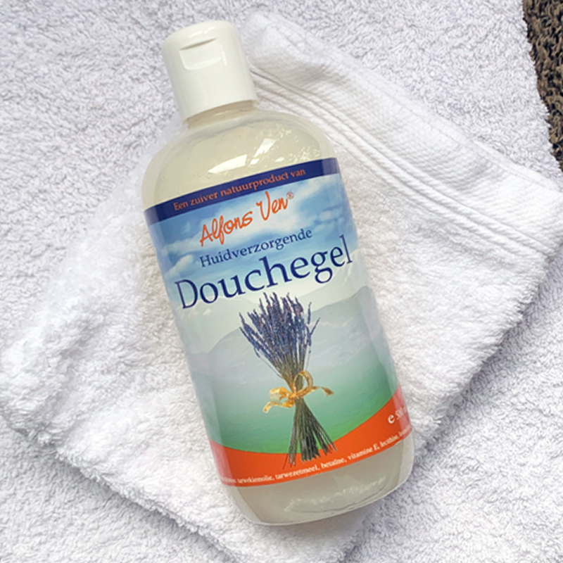 Alfons Ven Douche gel 500 ml – 100% natuurlijke wasgel met lavendelolie Mont Blanc en tarwekiemolie voor het hele gezin
