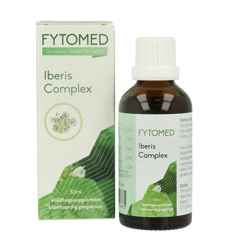 Fytomed Iberis Complex Bio – biologisch kruidenpreparaat met 9 plantenextracten, verkrijgbaar bij Cura Vitalis