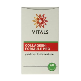 Vitals Collageenformule Pro 60 capsules - UC-II kippenkraakbeen 40mg Ovomet eierschaalmembraan 300mg Ester-C vitamine C pullulan bevat EIEREN EAN 8716717003617