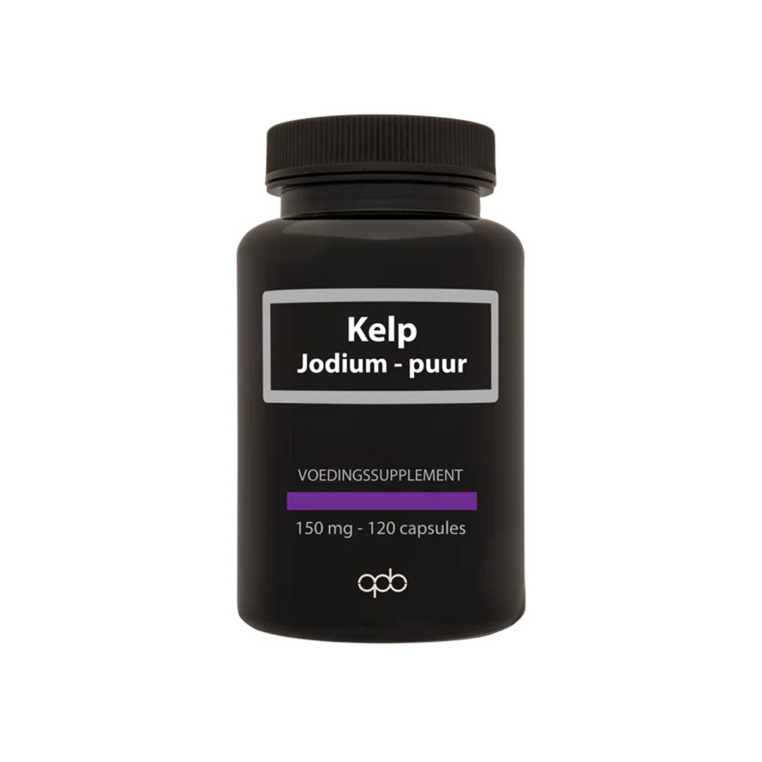 APB Holland Kelp Jodium Puur 150 mg 120 capsules – natuurlijke jodiumbron uit zeewier, 100% RI per capsule, koosjer en halal