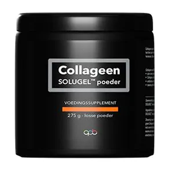 APB Holland Collageen Solugel Poeder 270 gram – gehydrolyseerd rundercollageen peptiden Solugel van APB Holland