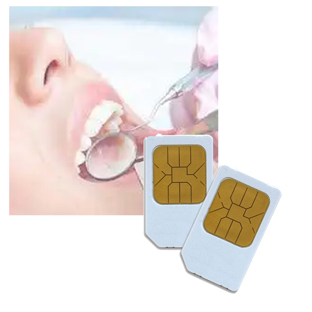 Chipkaart ZA1 Tanden Mauermann - Clark frequenties 57 minuten staphylokokken streptokokken helicobacter Diamond Shield Zapper educatief gebruik