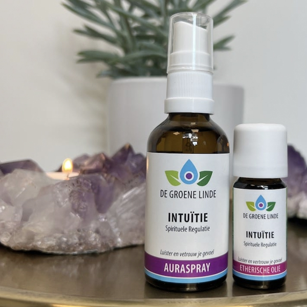Flesje Auraspray Intuïtie van De Groene Linde 50 ml