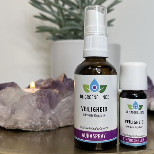 Flesje De Groene Linde Auraspray – Veiligheid. 50 ml