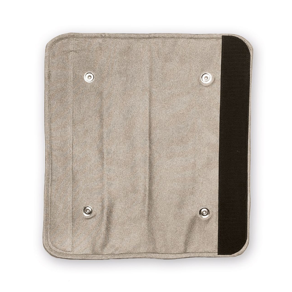 Textielelektrode 280x300 mm met klittenbandsluiting en verbindingskabel voor Diamond Shield en Trikombin
