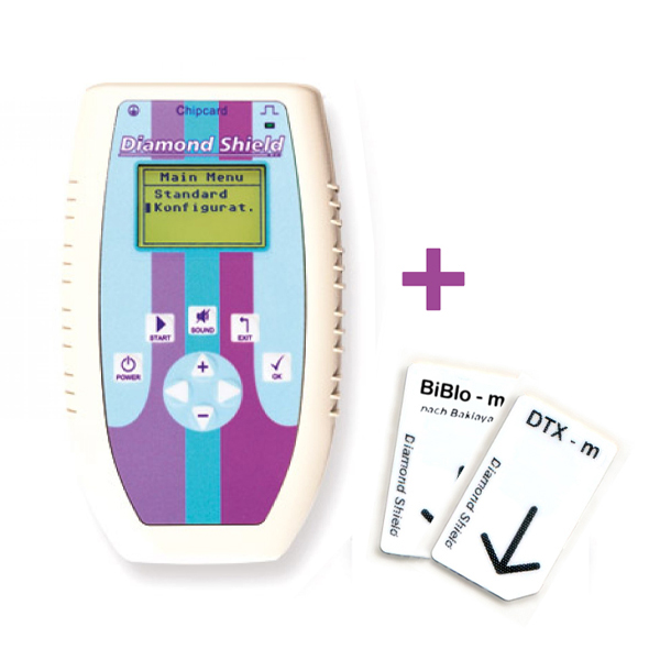 Diamond Shield zapper met gratis chipkaarten BiBlo en DTX