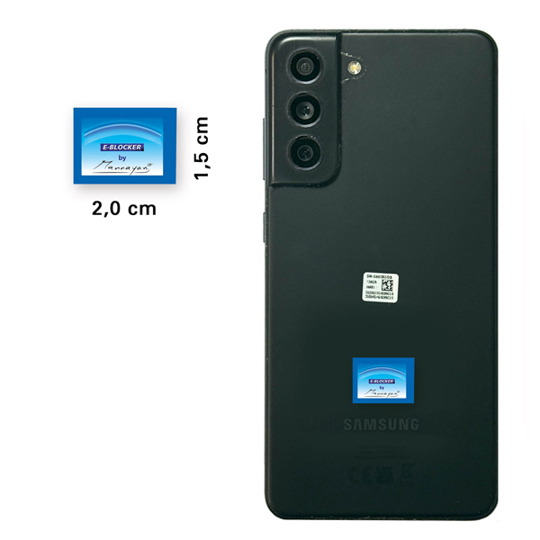 E-Blocker Sticker – Compacte e-smog bescherming voor al je apparaten.