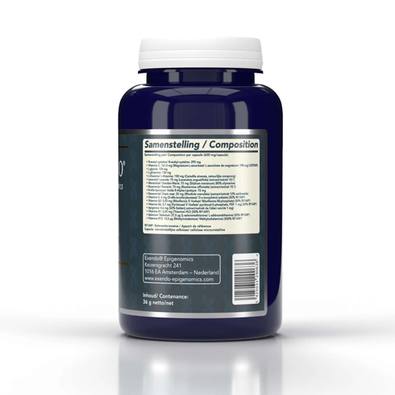 Pot zijkant Exendo Glutathion-P+S -Protect and Stimulate