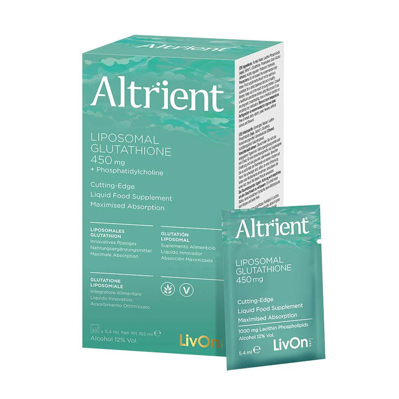 Altrient Glutathion Liposomaal 30 sachets – met Setria Glutathion en liposomale inkapseling voor optimale opname