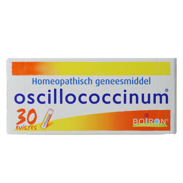 Boiron Oscillococcinum Familie – doos met 30 buisjes homeopathische korrels, Anas barbariae hepatis et cordis extractum 200K, van Boiron Frankrijk