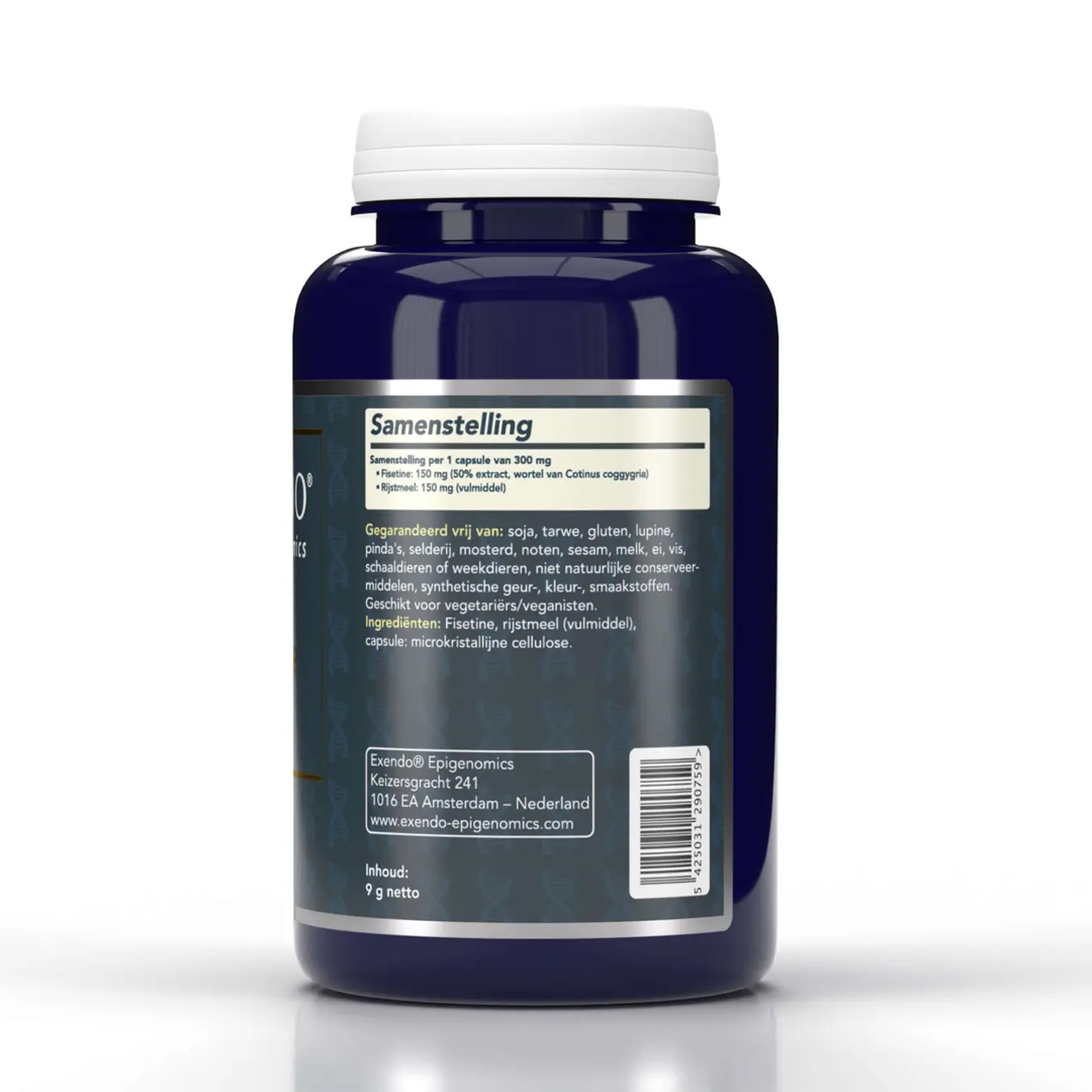 Exendo Fisetine PhytoQ – fytoformule in 30 capsules pot