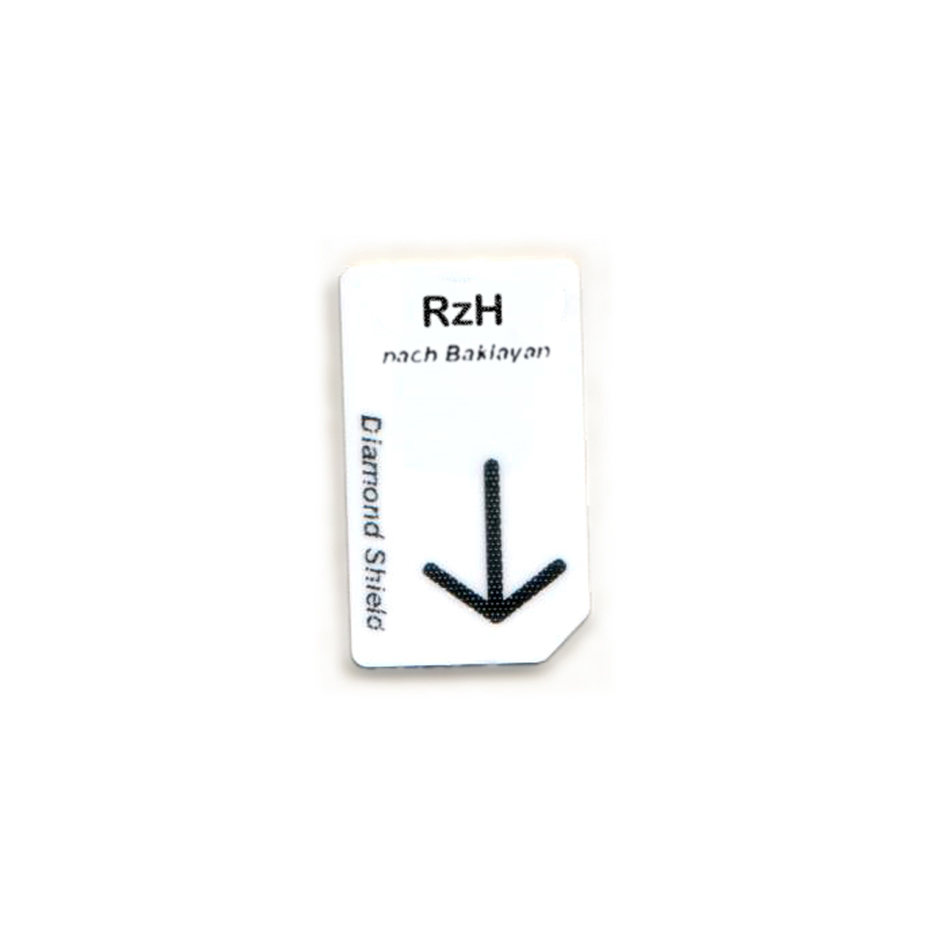 hipkaart Baklayan RzH Droge Hoest – 7 frequentiebereiken voor harmonisering van het longmeridiaan volgens TCM, voor gebruik met Diamond Shield Zapper