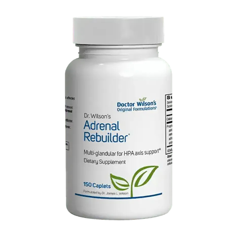 Adrenal Rebuilder 150 tabletten van Dr. Wilson verpakking