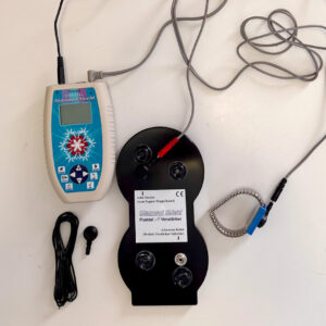 Diamond Shield Crystal zapper met aangesloten fraktal versterker.