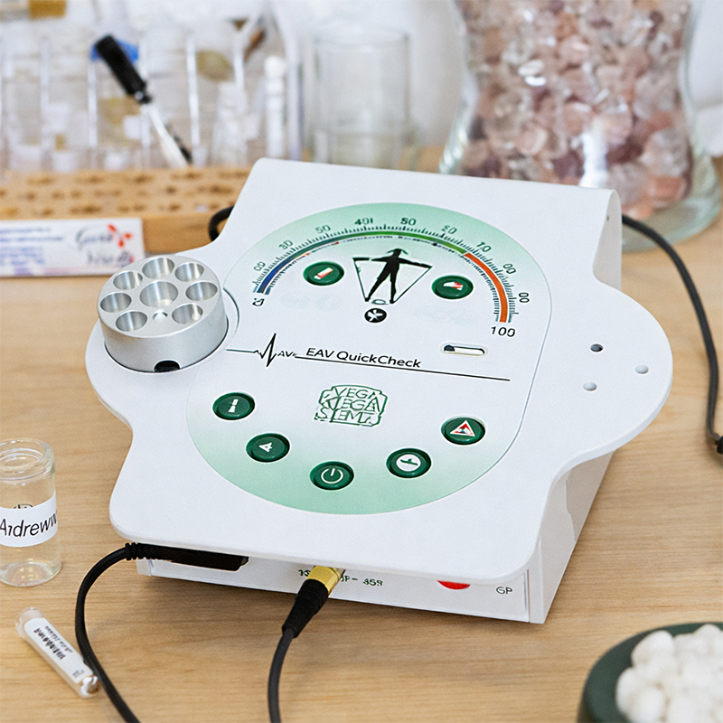 EAV elektro acupunctuur meetapparaat gebruikt voor energetische metingen bij Cura Vitalis