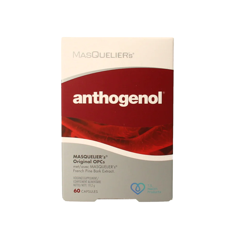 Masqueliers Anthogenol 60 capsules verpakking