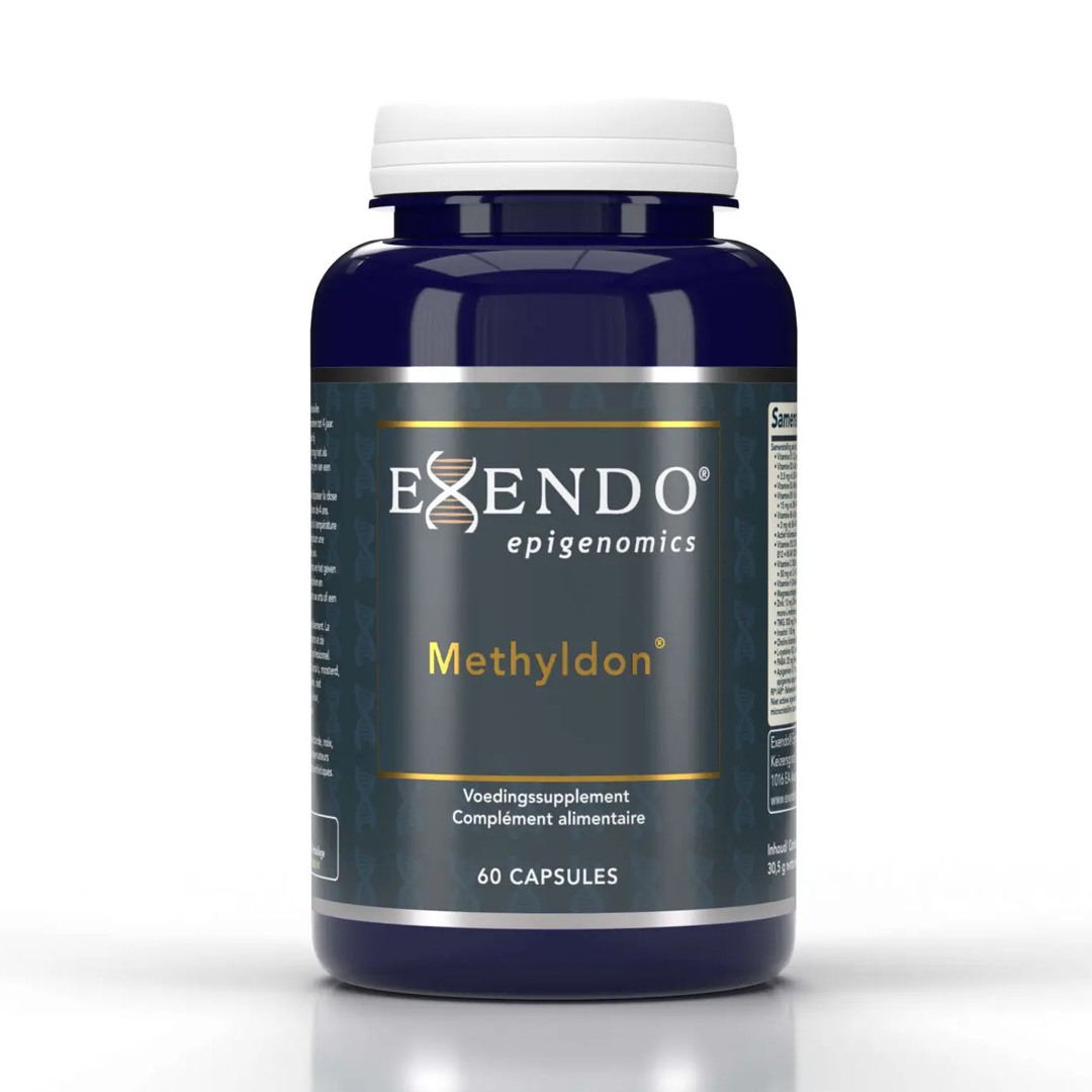 Exendo Methyldon 60 capsules – B-vitamineformule met Quatrefolic folaat, methyl-B12, TMG en choline