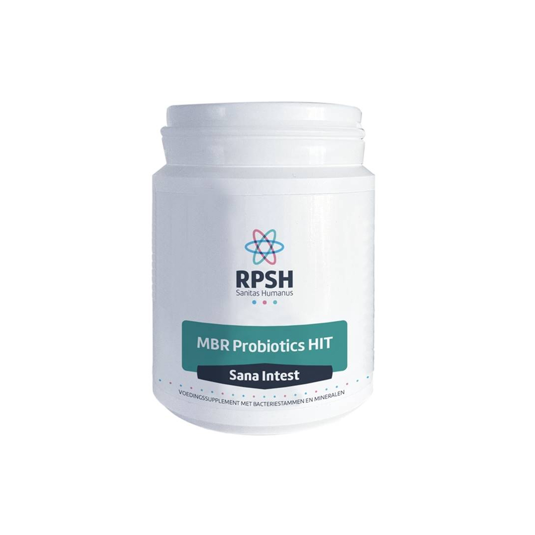 MBR Probiotics HIT probiotica poeder 9 bacteriestammen RP Sanitas Humanus Sana Intest 126 gram
