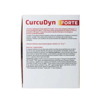 Metagenics Curcudyn Forte – Kurkuma, Boswellia & Gember. Informatie.