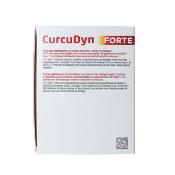 Metagenics Curcudyn Forte – Kurkuma, Boswellia & Gember. Gebruiksaanwijzing