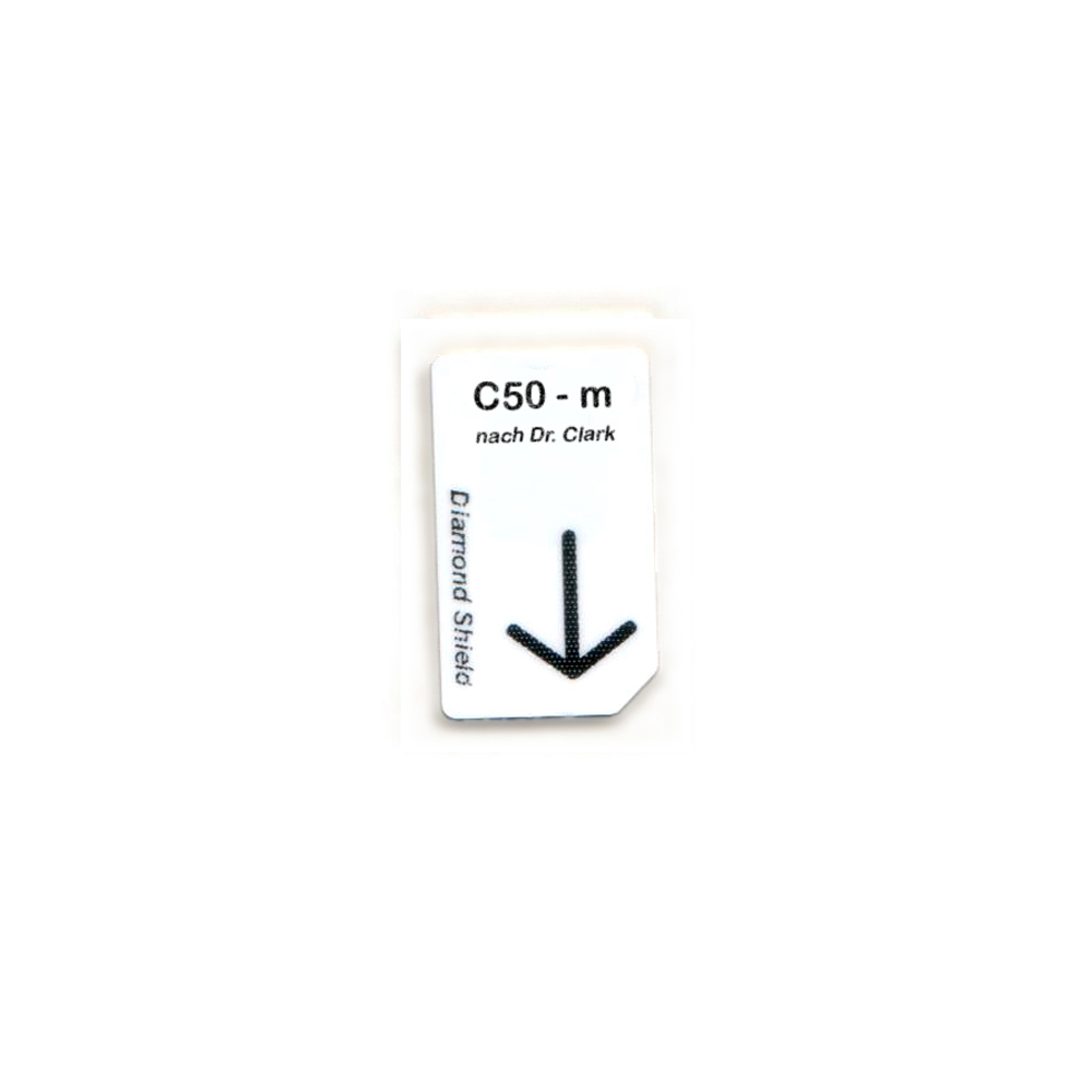 Chipkaart Dr. Clark C50 Pijn voor Diamond Shield Zapper – 1:29 uur Clark-frequenties fabrikantbenamingen, aarding na gebruik