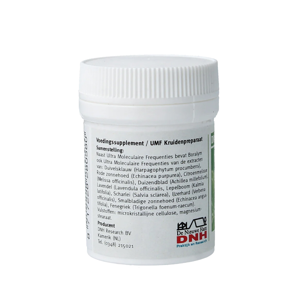 DNH Multiplant Boralym 140 tabletten - ultra moleculaire frequenties tien plantenextracten sublinguaal sinaasappelaroma De Nieuwe Ham