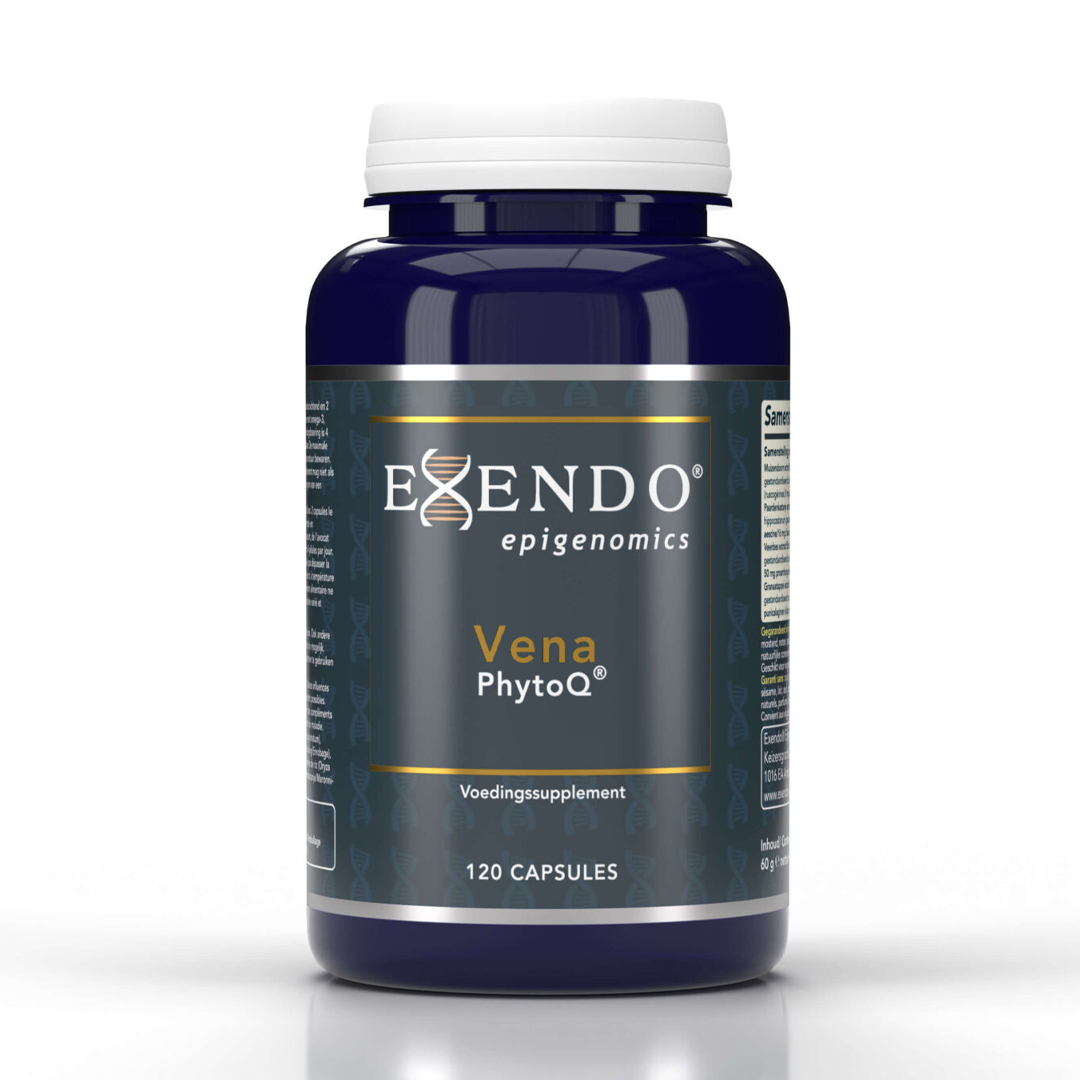 Vena PhytoQ 120 capsules – supplement met muizendoorn, paardenkastanje, veenbes en granaatappel extract