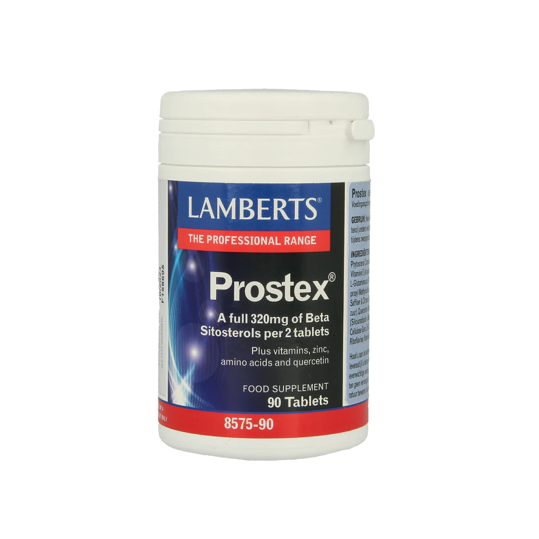 Lamberts Prostex 320 mg Beta Sitosterol 90 tabletten – fytosterolen met zink, vitamine C, D3, E, aminozuren en quercetine, vegetarisch