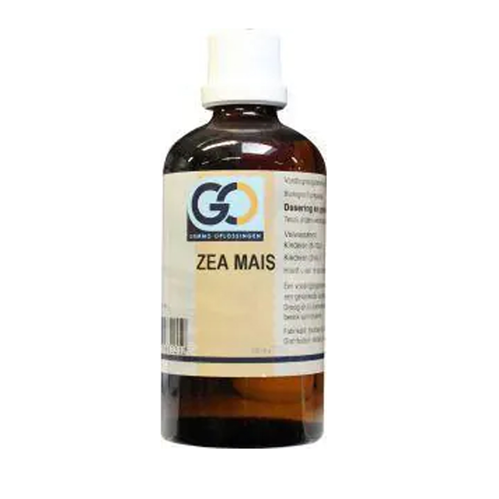 GO Zea mais bio 100 ml - mais gemmotherapie Zea mays knopextract bio-ethanol 36% druppels volwassenen kinderen