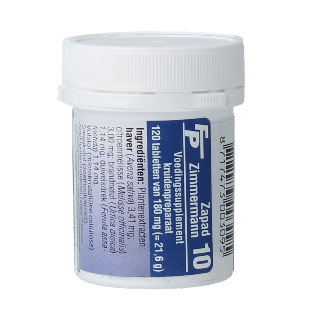 Medizimm Zapad FP10 - kruidenpreparaat voor de geest, 120 tabletten