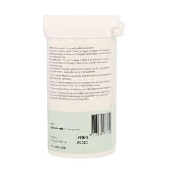 Pfluger Calcium Sulfuricum 12 D6 Schussler celzout homeopathisch geneesmiddel tabletten lactose. EAN
