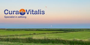 Cura Vitalis: blog afbeelding landschap Ameland met volle maan