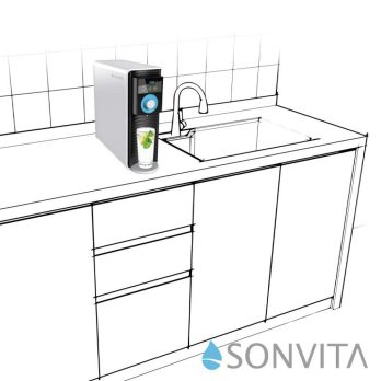 PURA UP waterfilter omgekeerde osmose aanrechtmodel van SONVITA
