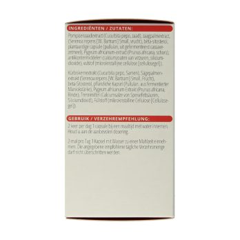 Vitals Mannenformule Pro Prostaat – 60 plantaardige capsules met pompoenzaadextract Go-Less Men, zaagpalmextract en pygeum africanum, van Vitals BV