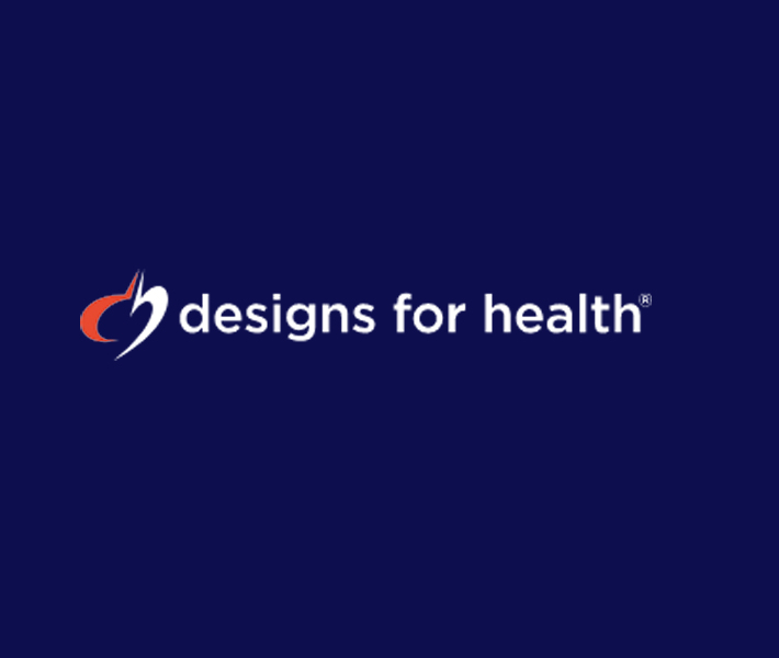 Logo van Designs for Health – Science First supplementenmerk uit de VS