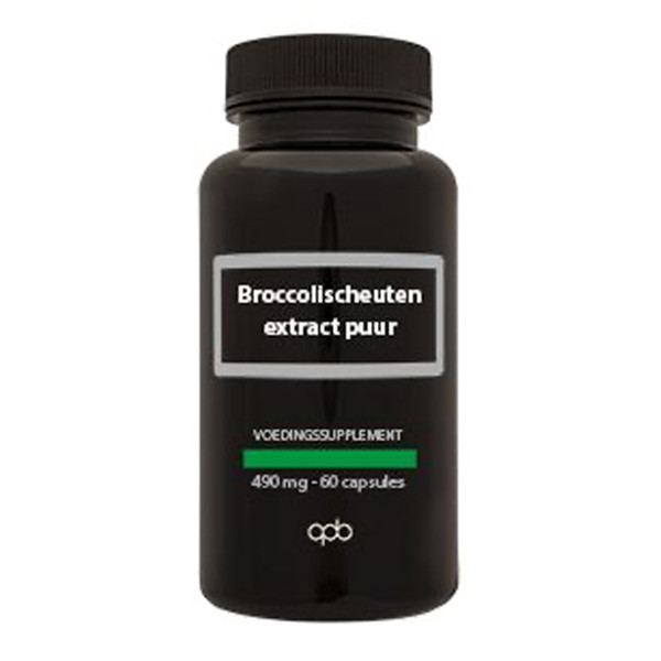 APB Holland Broccolischeuten Extract Puur 490 mg 60 capsules – 10:1 extract met minimaal 0,5% sulforafaan, koosjer en halal, vegetarisch