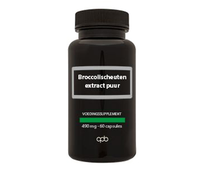 APB Holland Broccolischeuten Extract Puur 490 mg 60 capsules – 10:1 extract met minimaal 0,5% sulforafaan, koosjer en halal, vegetarisch