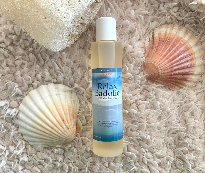 Alfons Ven Badolie Relaxerend 200 ml – luxe natuurlijke badolie met calendula, aloë vera en sint-janskruid voor de gevoelige huid