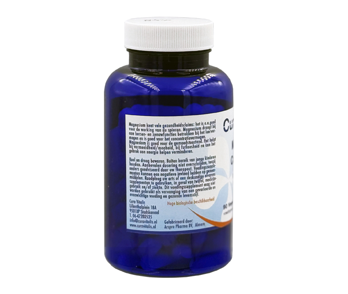 Cura Vitalis Magnesium Complex 750 - Nu 3 potten voor €55,-