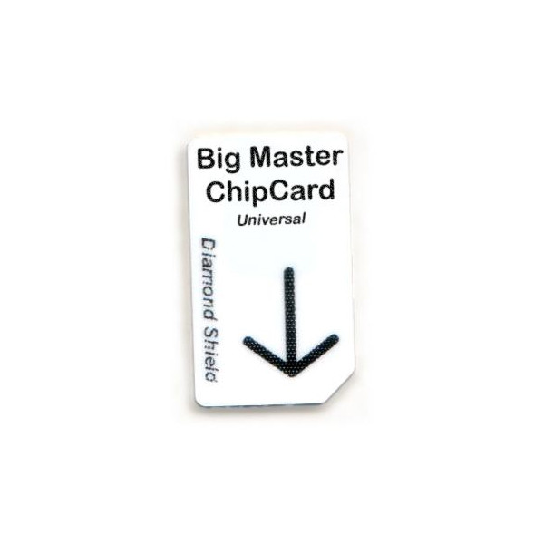 Big Master Chipkaart Universal Baklayan voor Diamond Shield Professional en Trikombin – 127 slots programmeerbaar herschrijfbare chipkaart