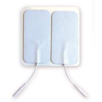 Zelfklevende elektroden 100x50mm met aansluitkabel - Diamond Shield Zapper bioresonantie 2 stuks herbruikbaar
