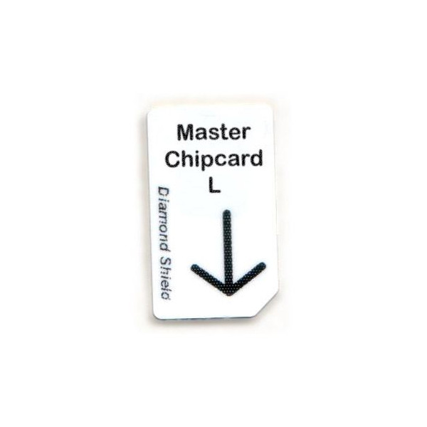 Master Chipkaart Groot L Herschrijfbaar 256 slots voor Diamond Shield Zapper – blanco herschrijfbare chipkaart voor Healing Frequency software