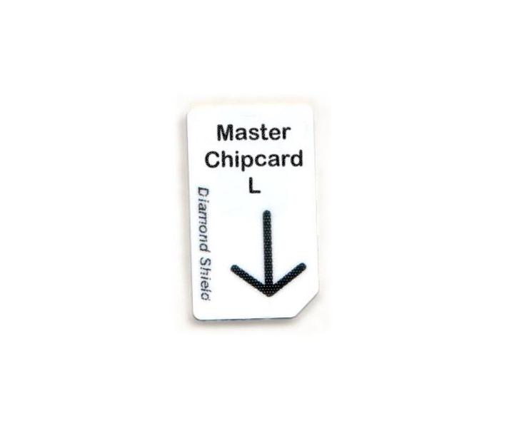 Master Chipkaart Groot L Herschrijfbaar 256 slots voor Diamond Shield Zapper – blanco herschrijfbare chipkaart voor Healing Frequency software