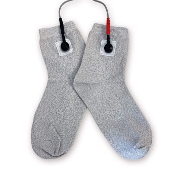 Zilvervezel Sokken 100% pure zilverlaag - Diamond Shield Zapper microstroom geleidend 70% nylon 25% zilvervezel 5% elastisch
