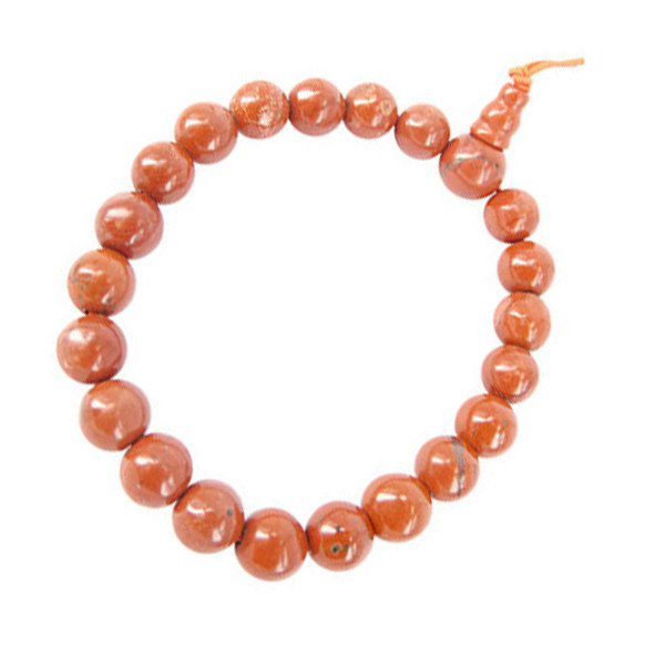 Jaspis rood powerbead armband