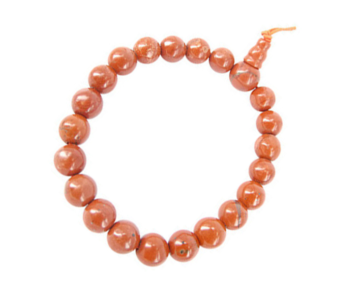 Jaspis rood powerbead armband