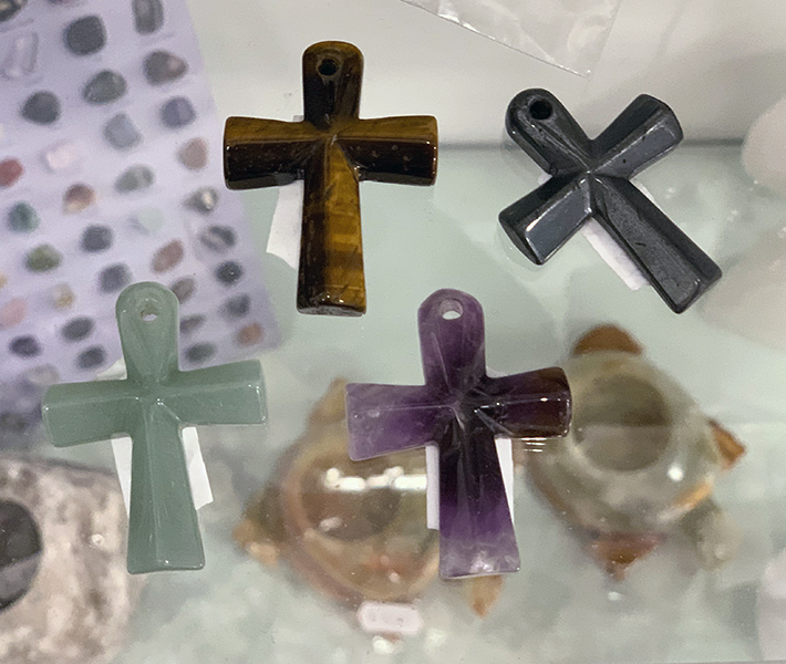 Ankh teken Amethist