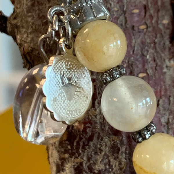 Gems Fashion armband, nr. 36 Honing Jade - Kreeft
