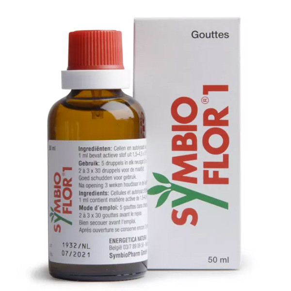 Symbioflor 1 SymbioPharm 50 ml – levende Enterococcus faecalis cellen sublinguaal gorgelen neus druppels 0 tot 99 jaar