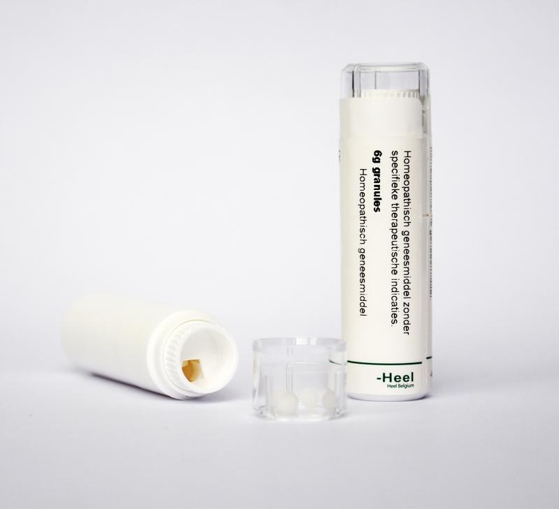 Homeoden Heel Arnica montana MK - 6 gram - homeopathisch geneesmiddel van Heel Belgium. Granules met draaistopje,